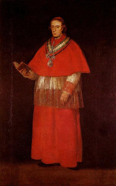  Portrait of Cardinal Luis Marea de Borben y Vallabriga